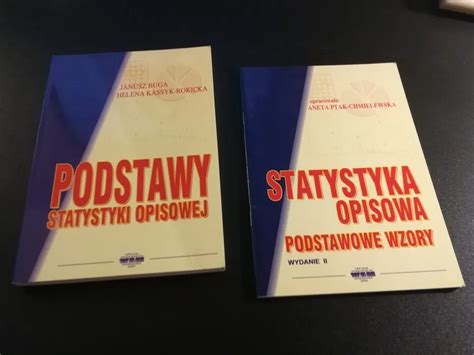 Podstawy Statystyki Opisowej I Podstawowe Wzory Warszawa Kup Teraz