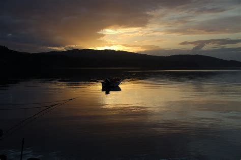 Boat Sunset Summer The Nature Of Free Photo On Pixabay