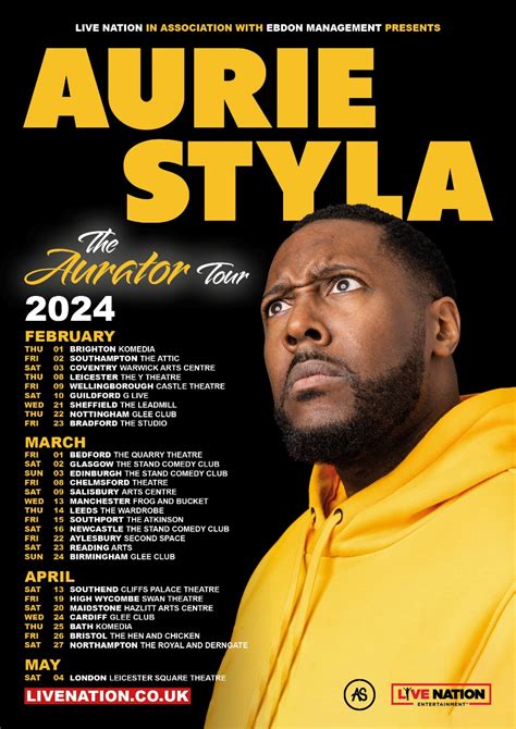 Big Tour For Aurie Styla On Sale Now