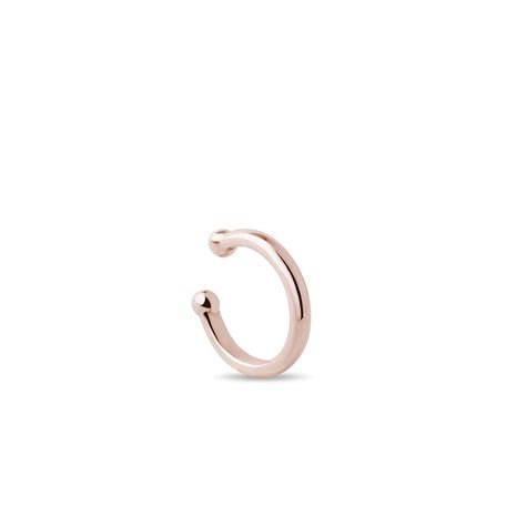 Rose Gold Single Cuff Earring KLENOTA