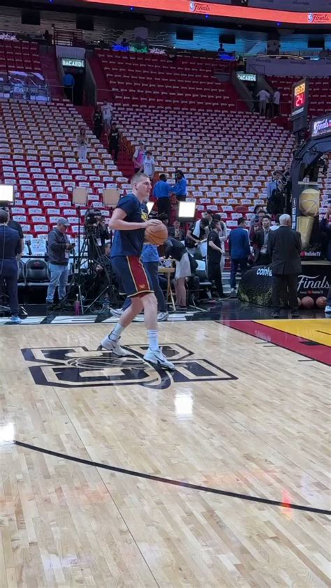 Nba On Twitter Joker Warms Up The Jumper The Nuggets Look To Win On