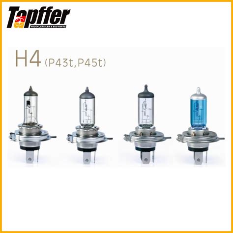 H Halogen Bulb V V W W W P T P T Super White