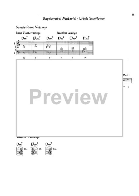 Little Sunflower C Instruments Sheet Music By Freddie Hubbard For Lead Sheet Sheet Music Now