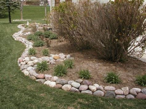 River Rock Garden Border Hawk Haven