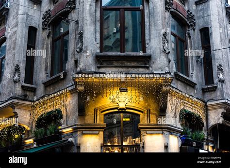 Rustic Retro Style Building Exterior View Stock Photo Alamy