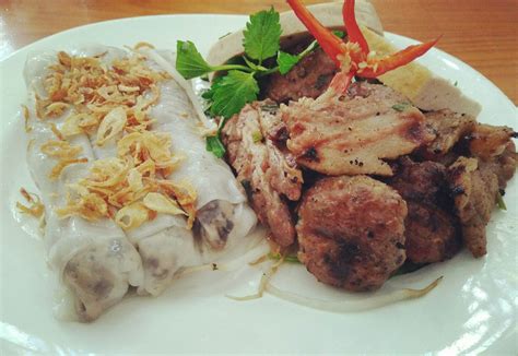 BANH CUON THIT NUONG - BUN NAM DINH