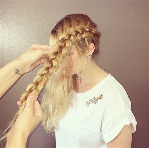 Crown Braid Tutorial By Valerie Alessandro Bangstyle House Of