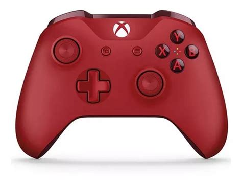 Controle Joystick Sem Fio Microsoft Mando Inalámbrico Xbox One Red