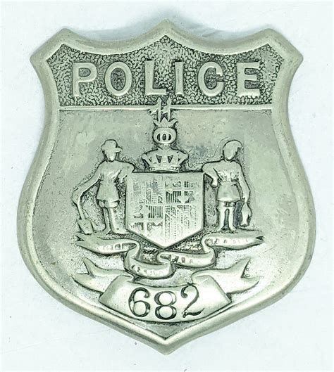 Early Ca 1890 4th Issue Baltimore Md Police Badge 682 Flying Tiger