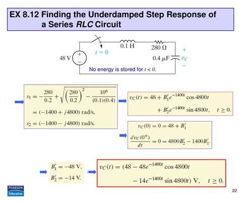 PPT Chap 8 Natural And Step Responses Of RLC Circuits PowerPoint