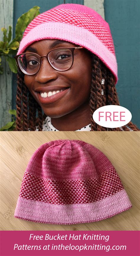 Free Bucket Hat Knitting Patterns In The Loop Knitting