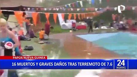 Video Muertos Heridos Y Da Os Materiales Deja Terremoto De Magnitud