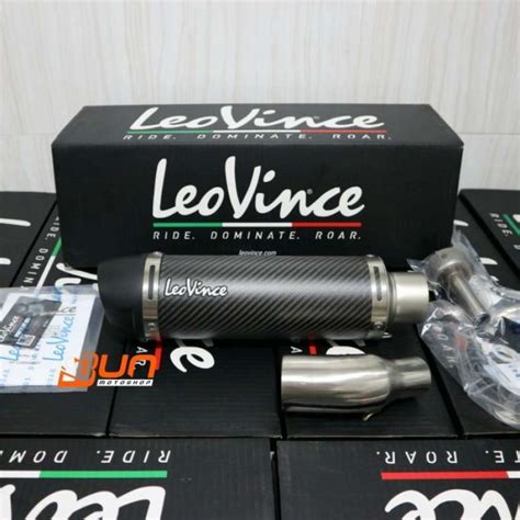 Jual Leovince GP CORSA EVO LONG ORIGINAL ITALY Slip On NINJA 250FI