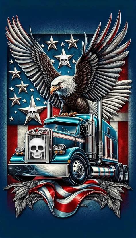 Pin By La Vista Johnowh On Skulls In 2024 American Flag Wallpaper