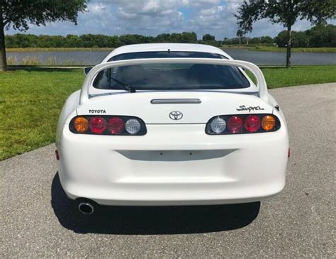 1994 Toyota Supra Twin Turbo Hatchback 2 Door 10093 Miles White