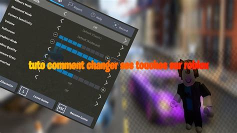 Comment Changer Les Touches De Roblox Communaut Mcms