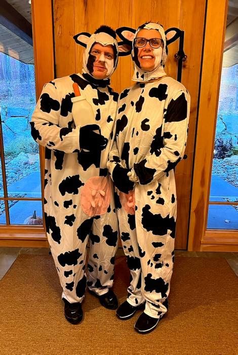 Classic Cow Adult Costume | Adult Farm Animal Costumes