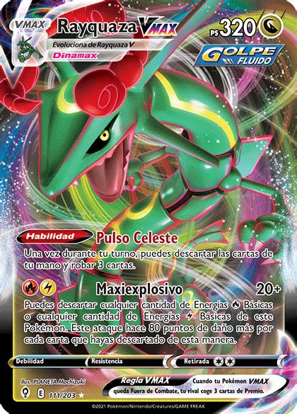 Umbreon VMAX Rayquaza VMAX y más en Espada y Escudo Cielos Evolutivos