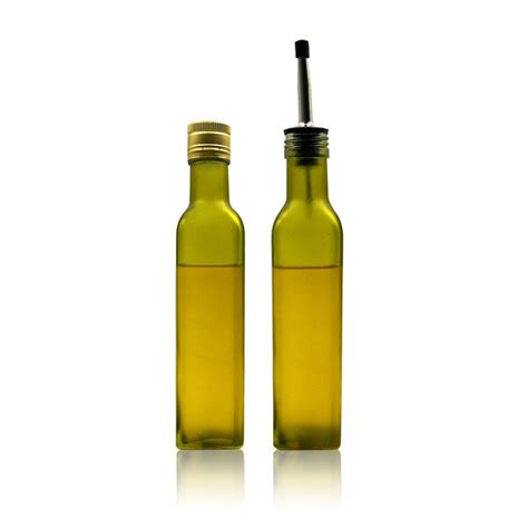 Dark Green Ml Marasca Bottle Cooking Oil Spray Glass Bottle For