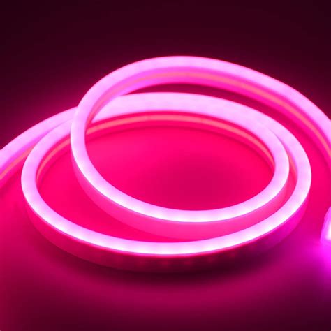 Mangueira Fita LED Neon Flex Rosa 127V Metro Shopee Brasil