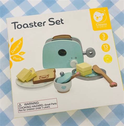 Toy Toaster Set – Wildflowers