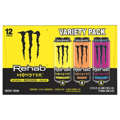 Save On Monster Rehab Tea Variety Pack Energy Drink Pk Order