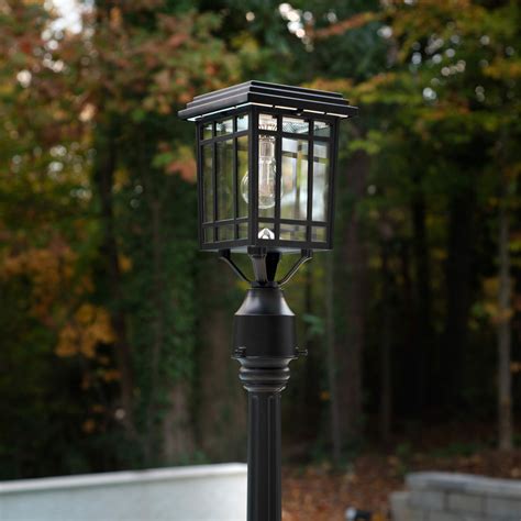 Prairie Bulb Solar Lamp Post Light Planter With Ez Anchor Gs Light