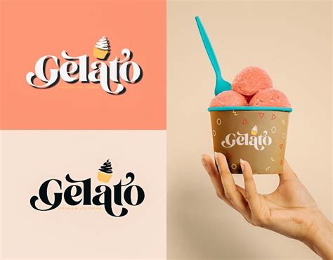 GELATO ICE CREAM LOGO :: Behance