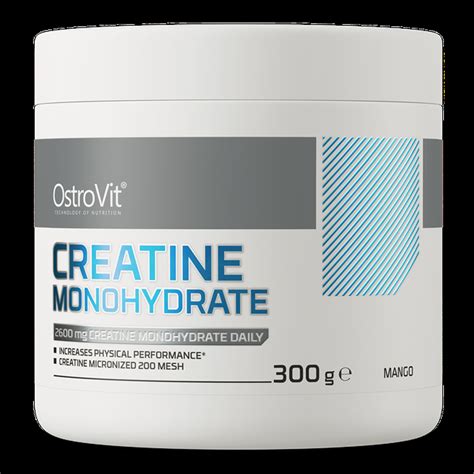 Креатин OstroVit CREATINE MONOHYDRATE 300 g mango – фото, отзывы ...