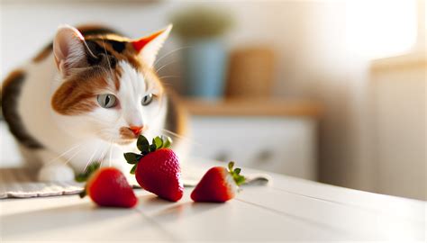 Decoding A Cats Diet The Truth About Cats And Strawberries Kitty Faqs