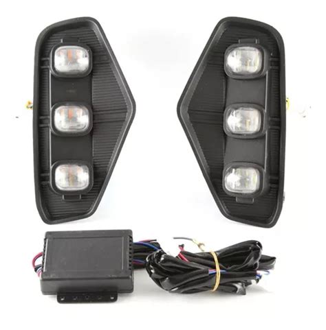 Par De Luces Led Drl De Circulaci N Diurna Para Nissan Nav Cuotas