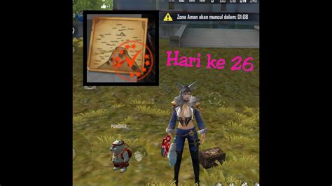 Lokasi Harta Karun Free Fire Treasure Pirate Chest Day 26 Hari Ke