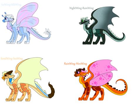 Wof Hybrid Adopts 44 Open By Starlightnightwing1 On Deviantart