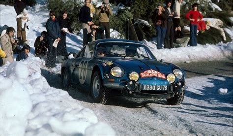 Rallye Monte Carlo 1973 une très grande première pour Alpine Renault