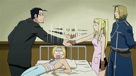 FMA Brotherhood Created Feelings Screencaps Edward Elric And Winry