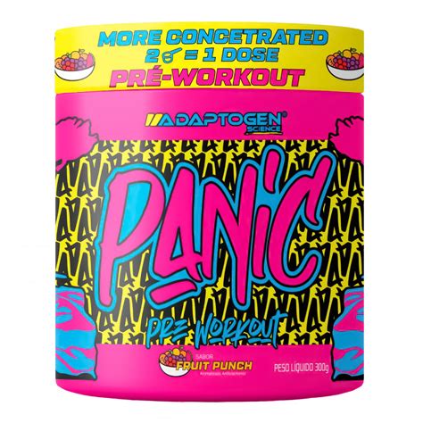 Pr Treino Panic G Adaptogen