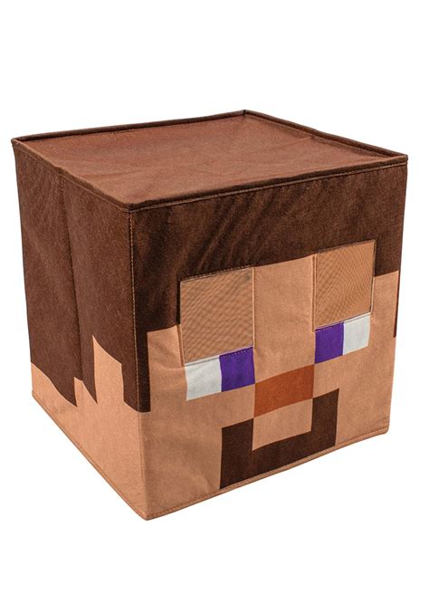 Adult Minecraft Steve Block Head