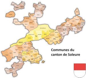 Carte Du Canton D Argovie