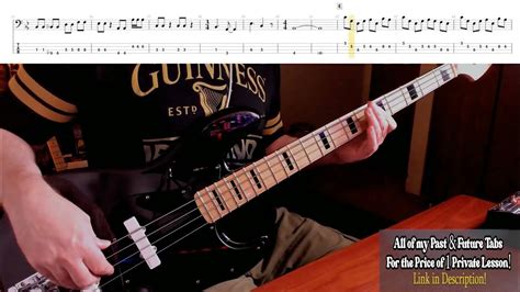 Rush Vital Signs Bass Cover With Tab And Notation Youtube