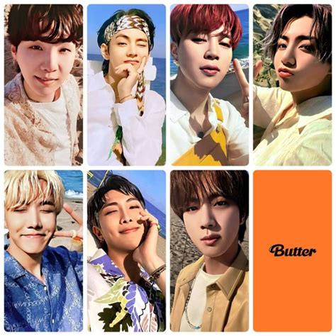 BTS Butter Peaches Album Photocards - Etsy Australia