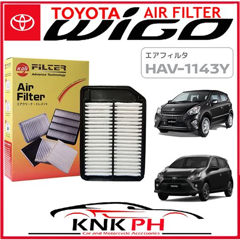 Toyota Wigo Nd Gen And Gen Koji Air Filter Element Air