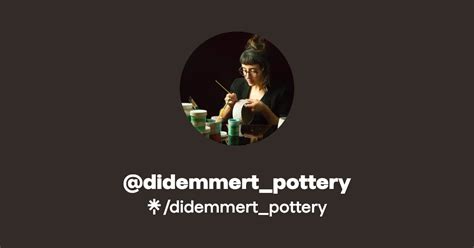 Didemmert Pottery Instagram Facebook TikTok Linktree