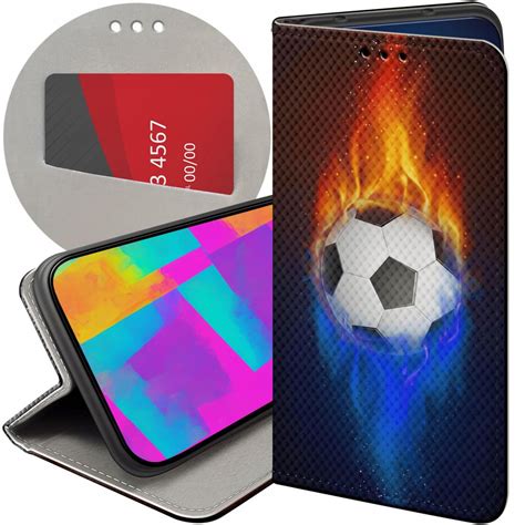 Etui Z KlapkĄ Do Samsung Galaxy S24 Plus Wzory Sport PiŁkarskie PiŁka