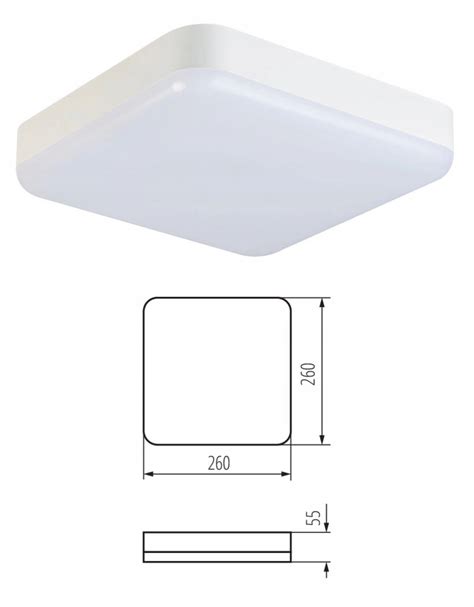 Kanlux Lampa Sufitowa Plafon Hermetyczny IPER LED 26W Biała Neutralna