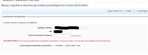 Becas Y Ayudas A Alumnos De Niveles Postobligatorios 2023 24