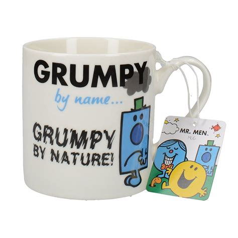 Mr Men Mr Grumpy Can Mug Ts Direct 2u Mr Grumpy Mr Men Mugs