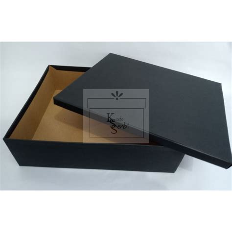 Jual Grosir Hardbox Uk X X Cm Cover Luar Hitam Kotak Kado