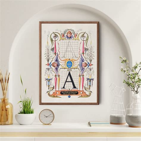 Letter A Calligraphy Alphabet Printable Digital Download - Etsy