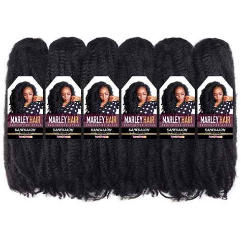 Toyotress Marley Hair Trenzas De Ganchillo Pulgadas Paquetes B