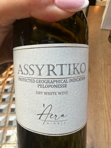 Acra Winery Assyrtiko Vivino US